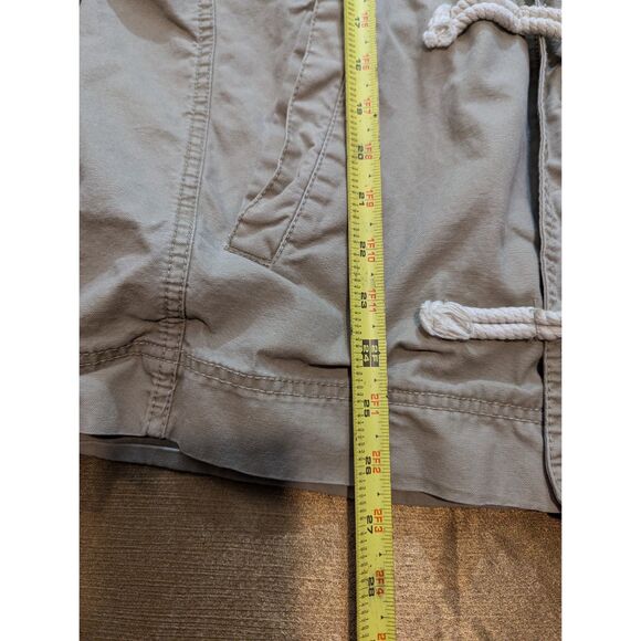 Divided by H&M Hooded Duffle Jacket Men’s M Khaki Cotton Toggle Coat - Picture 6 of 6